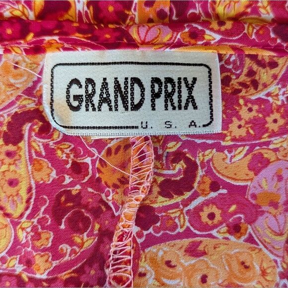 VTG 90s Y2K Paisely Bohemian Festival Coastal Cowgirl Cottagecore Slip Dress XXL - Picture 2 of 8